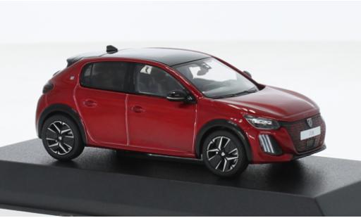 Peugeot 208 1/43 Norev GT metallise rouge 2024 1:43 miniature