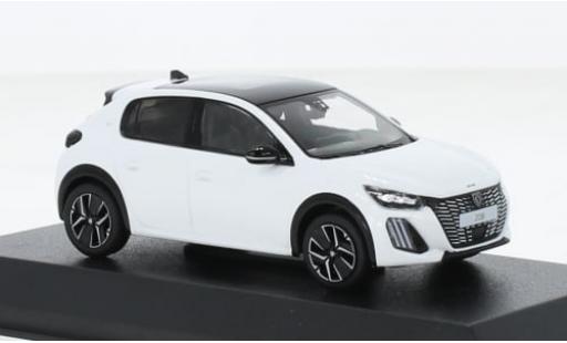 Peugeot 208 1/43 Norev GT blanche 2024 1:43 miniature