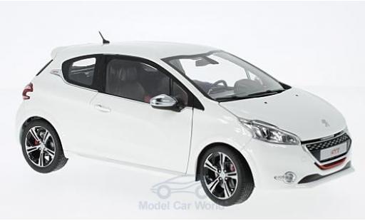 Miniature Peugeot 208 1/18 Norev GTi blanche 2013 Peugeot 208 1/18 Norev GTi blanche 2013 miniature