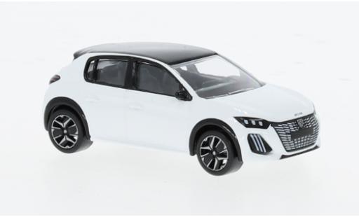 Peugeot 208 1/64 Norev blanche 2024 1:64 miniature