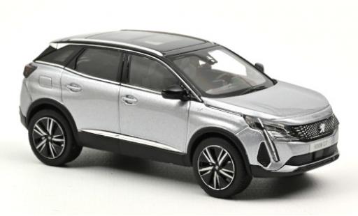 Miniature Peugeot 3008 1/43 Norev GT metallise grise 2021 Peugeot 3008 1/43 Norev GT metallise grise 2021 miniature