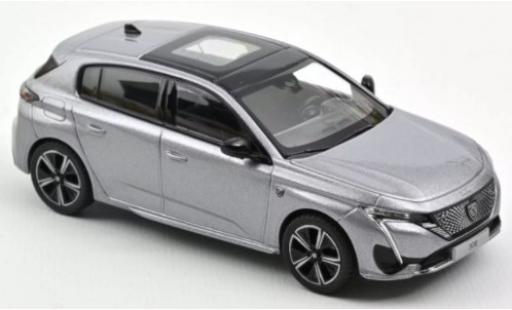Miniature Peugeot 308 1/43 Norev GT metallise grise 2021 Peugeot 308 1/43 Norev GT metallise grise 2021 miniature