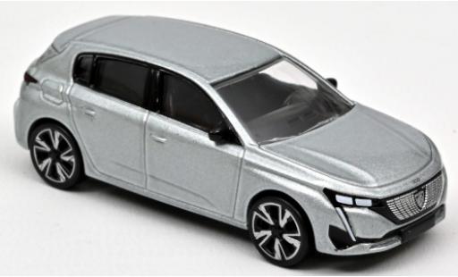 Miniature Peugeot 308 1/64 Norev metallise grise 2021 Peugeot 308 1/64 Norev metallise grise 2021 miniature