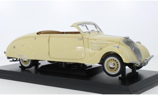 Miniature Peugeot 402 1/18 Norev Eclipse beige 1937 Peugeot 402 1/18 Norev Eclipse beige 1937 miniature