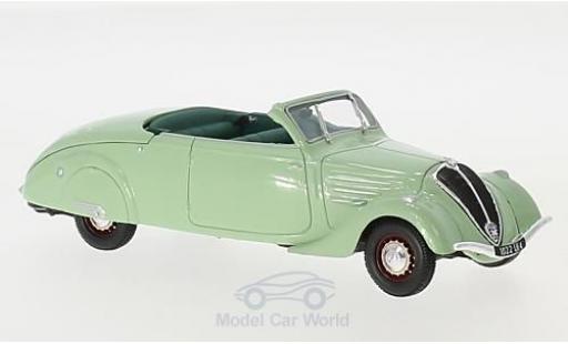 Miniature Peugeot 402 1/43 Norev Eclipse verte 1937 Peugeot 402 1/43 Norev Eclipse verte 1937 miniature