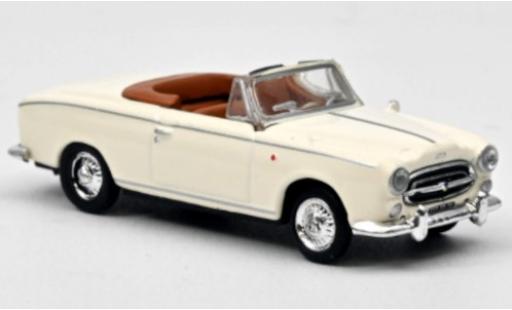Peugeot 403 1/87 Norev Cabriolet beige 1957 miniature