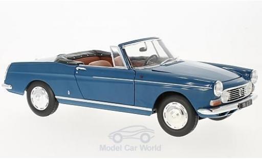 Miniature Peugeot 404 Cabriolet 1/18 Norev Cabriolet bleue 1967 Peugeot 404 Cabriolet 1/18 Norev Cabriolet bleue 1967 miniature