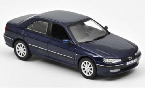 Miniature Peugeot 406 1/43 Norev bleue 2003 Peugeot 406 1/43 Norev bleue 2003 miniature