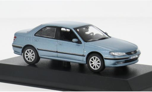 Miniature Peugeot 406 1/43 Norev metallise bleue 2002 1:43 Peugeot 406 1/43 Norev metallise bleue 2002 1:43 miniature