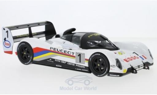 Miniature Peugeot 905 1992 1/18 Norev No.1 24h Le Mans 1992 Y.Dalmas/D.Warwick/M.Blundell Peugeot 905 1992 1/18 Norev No.1 24h Le Mans 1992 Y.Dalmas/D.Warwick/M.Blundell miniature