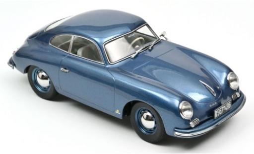 Miniature Porsche 356 1/18 Norev Coupé metallise bleue 1952 Porsche 356 1/18 Norev Coupé metallise bleue 1952 miniature