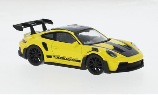 Miniature Porsche 992 GT3 R 1/43 Norev 911  S jaune/noire 2022 1:43 Porsche 992 GT3 R 1/43 Norev 911  S jaune/noire 2022 1:43 miniature