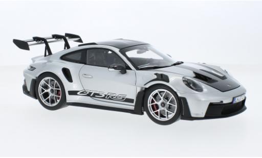 Porsche 992 GT3 R 1/18 Norev 911  S grise 2022 1:18 miniature