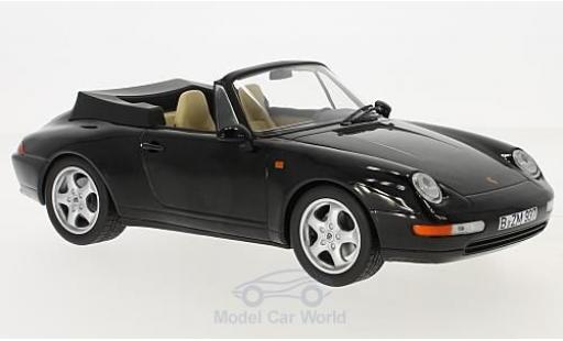 Miniature Porsche 993 SC 1/18 Norev 911 () Carrera Cabriolet noire 1994 SoftTop liegt bei Porsche 993 SC 1/18 Norev 911 () Carrera Cabriolet noire 1994 SoftTop liegt bei miniature