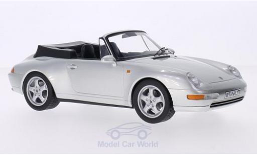 Miniature Porsche 993 SC 1/18 Norev 911 () Carrera Cabriolet grise 1994 Verdeck liegt ein Porsche 993 SC 1/18 Norev 911 () Carrera Cabriolet grise 1994 Verdeck liegt ein miniature