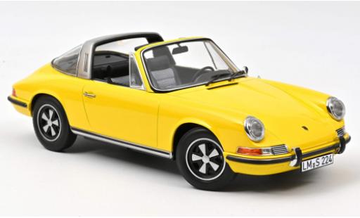 Miniature Porsche 911 1/18 Norev E Targa jaune 1969 Porsche 911 1/18 Norev E Targa jaune 1969 miniature