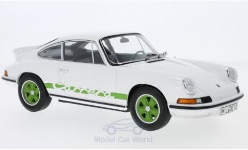 Miniature Porsche 911 SC 1/18 Norev RS Touring blanche/verte 1973 Porsche 911 SC 1/18 Norev RS Touring blanche/verte 1973 miniature