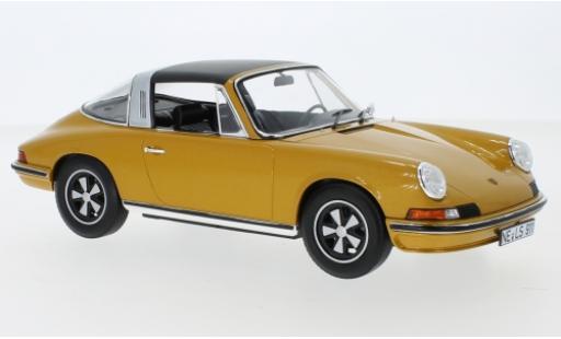 Miniature Porsche 911 1/18 Norev S Targa metallise gold 1973 Targadach détachable Porsche 911 1/18 Norev S Targa metallise gold 1973 Targadach détachable miniature