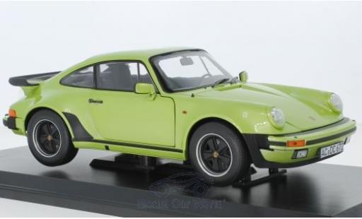 Miniature Porsche 930 Turbo 1/18 Norev 911 Turbo 3.3 metallise verte 1978 Porsche 930 Turbo 1/18 Norev 911 Turbo 3.3 metallise verte 1978 miniature