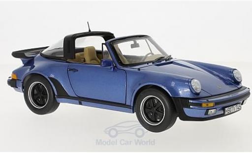 Miniature Porsche 930 Turbo 1/18 Norev 911 Turbo Targa metallise bleue 1987 Porsche 930 Turbo 1/18 Norev 911 Turbo Targa metallise bleue 1987 miniature