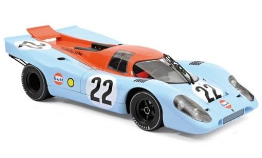 Miniature Porsche 917 1970 1/12 Norev K RHD No.22 Gulf 24h Frankreich 1970 D.Hobbs/R.Attwood Porsche 917 1970 1/12 Norev K RHD No.22 Gulf 24h Frankreich 1970 D.Hobbs/R.Attwood miniature
