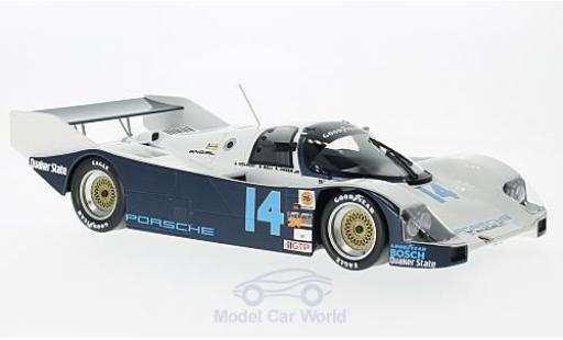 Miniature Porsche 962 1986 1/18 Norev C No.14 Löwenbräu Holbert Racing 24h Daytona 1986 mit Decals A.Holbert/D.Bell/A.Unser Jr. Porsche 962 1986 1/18 Norev C No.14 Löwenbräu Holbert Racing 24h Daytona 1986 mit Decals A.Holbert/D.Bell/A.Unser Jr. miniature