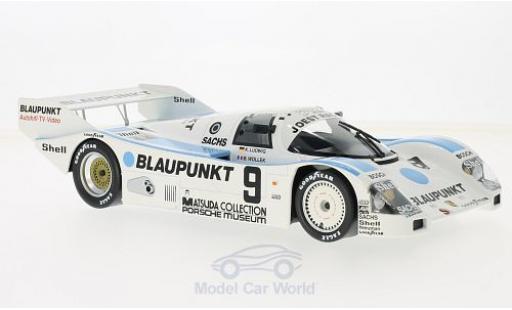 Miniature Porsche 962 1987 1/18 Norev C No.9 Joest Racing Blaupunkt 1000 Km Nürburgring 1987 K.Ludwig/B.Wollek Porsche 962 1987 1/18 Norev C No.9 Joest Racing Blaupunkt 1000 Km Nürburgring 1987 K.Ludwig/B.Wollek miniature