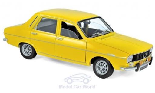 Miniature Renault 12 1/18 Norev TS jaune 1973 Renault 12 1/18 Norev TS jaune 1973 miniature