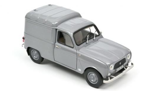 Miniature Renault 4 1/18 Norev Fourgonnette grise 1965 Renault 4 1/18 Norev Fourgonnette grise 1965 miniature