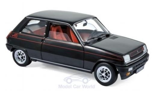 Miniature Renault 5 1/18 Norev Alpine noire 1976 Renault 5 1/18 Norev Alpine noire 1976 miniature