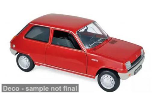 Miniature Renault 5 1/87 Norev TL rouge 1972 1:87 Renault 5 1/87 Norev TL rouge 1972 1:87 miniature