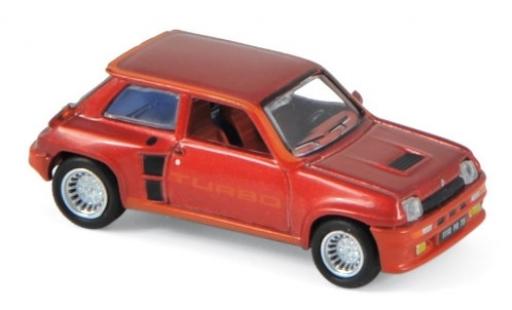 Miniature Renault 5 1/87 Norev Turbo metallise rouge 1980 Renault 5 1/87 Norev Turbo metallise rouge 1980 miniature