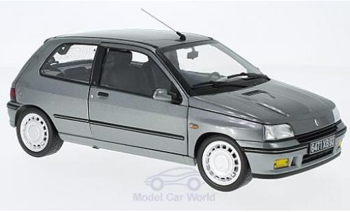 Miniature Renault Clio 16S 1/18 Norev 16S metallise grise 1991 Renault Clio 16S 1/18 Norev 16S metallise grise 1991 miniature