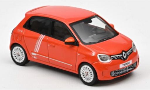Miniature Renault Twingo 1/43 Norev Electric Vibes metallise orange 2021 Renault Twingo 1/43 Norev Electric Vibes metallise orange 2021 miniature