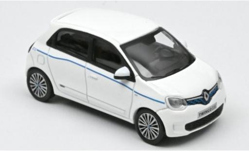 Miniature Renault Twingo 1/43 Norev Z.E. blanche/bleue 2020 Renault Twingo 1/43 Norev Z.E. blanche/bleue 2020 miniature
