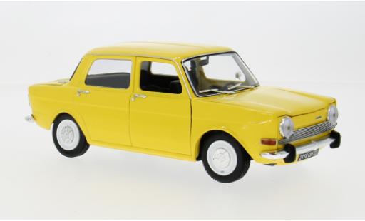 Miniature Simca 1000 1/18 Norev LS jaune 1974 1:18 Simca 1000 1/18 Norev LS jaune 1974 1:18 miniature