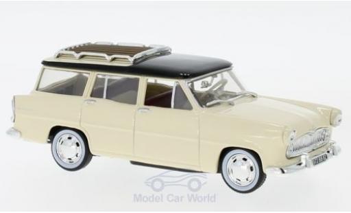 Miniature Simca Vedette 1/43 Norev Marly beige/noire 1957 Simca Vedette 1/43 Norev Marly beige/noire 1957 miniature