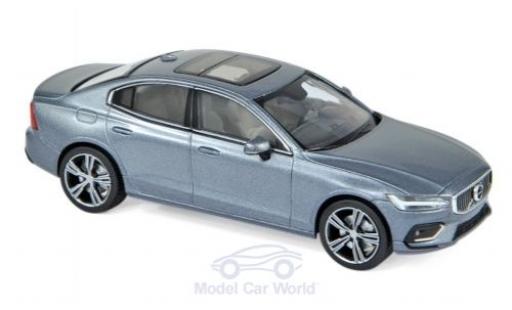 Miniature Volvo S60 1/43 Norev metallise grise 2018 Volvo S60 1/43 Norev metallise grise 2018 miniature