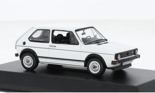 Volkswagen Golf 1/43 Norev I GTI blanche 1976 1:43 miniature