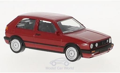 Miniature Volkswagen Golf V 1/43 Norev II GTi G60 rouge 1990 Volkswagen Golf V 1/43 Norev II GTi G60 rouge 1990 miniature