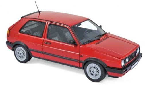 Miniature Volkswagen Golf 1/18 Norev II GTI rouge 1990 Volkswagen Golf 1/18 Norev II GTI rouge 1990 miniature