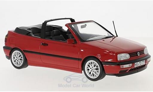 Miniature Volkswagen Golf V 1/18 Norev III Cabriolet rouge 1995 Volkswagen Golf V 1/18 Norev III Cabriolet rouge 1995 miniature