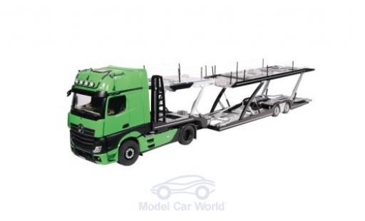Miniature Mercedes Actros 1/18 NZG GigaSpace 4X2 FH25 verte/grise 2018 Autotransporter Mercedes Actros 1/18 NZG GigaSpace 4X2 FH25 verte/grise 2018 Autotransporter miniature