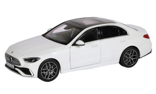 Miniature Mercedes Classe C 1/18 NZG blanche 2021 Mercedes Classe C 1/18 NZG blanche 2021 miniature