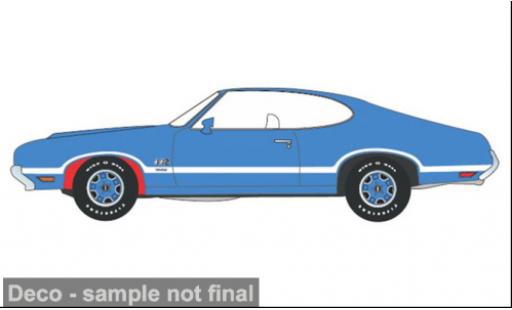 Oldsmobile 442 1/18 ACME W30 bleue 1971 1:18 miniature