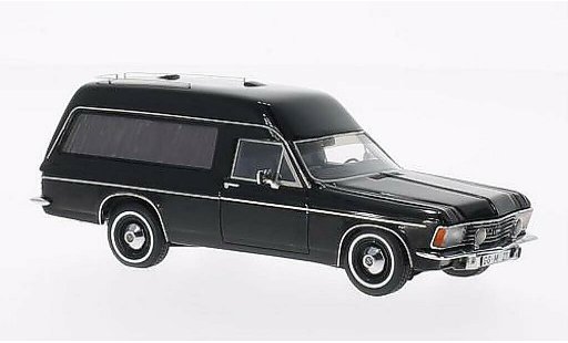Opel Admiral B 1/43 Matrix Bestattungswagen noire 1974 miniature