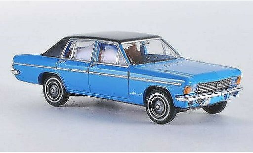 Opel Admiral B 1/87 Brekina bleu/mat-noire miniature