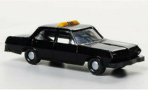 Opel Admiral Base 1/160 Wiking Taxi noire miniature