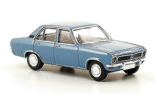 Opel Ascona A Base 1/87 Brekina bleu 1970 miniature