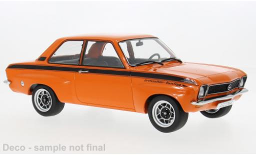 Opel Ascona 1/18 MCG A orange/noire 1973 1:18 miniature